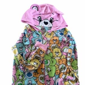 Care Bears Multicolor Kids Hooded Fleece Zip-Up
